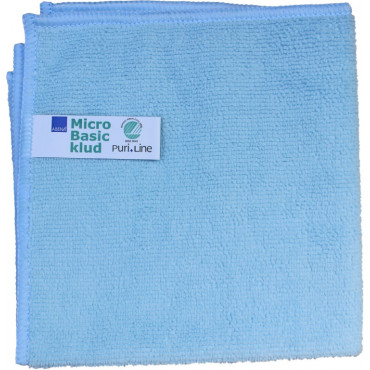Abena PURI-LINE  Basic mikrokuituliina 32 x 32 cm sininen (10) | Euro Toimistotukut Oy