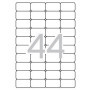 Apli kuultotarra A4  48,5 x 25,4 mm | Euro Toimistotukut Oy