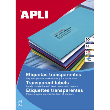 Apli kuultotarra A4 210 x 297 mm | Euro Toimistotukut Oy