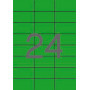 Apli tulostusetiketti 70 x 37 mm vihreä | Euro Toimistotukut Oy