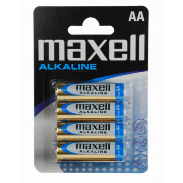 Maxell paristo LR-6 (AA) 4-pack | Euro Toimistotukut Oy