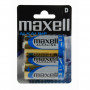 Maxell paristo LR-20 (D) 2-pack | Euro Toimistotukut Oy