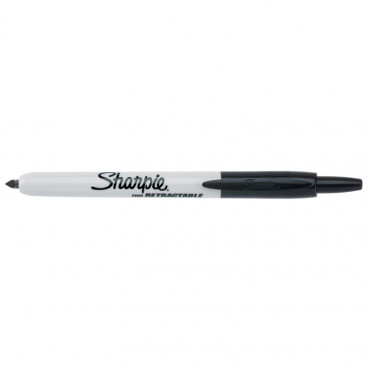 Sharpie huopakynä mekanismilla RT F musta | Euro Toimistotukut Oy
