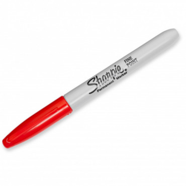 Sharpie huopakynä Fine punainen | Euro Toimistotukut Oy