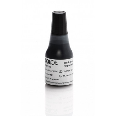 Colop EOS-väri 25ml musta | Euro Toimistotukut Oy