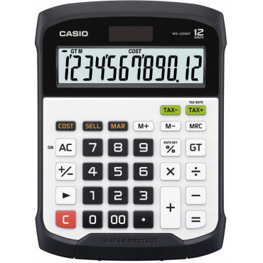 Casio WD-320MT vesi- ja pölysuojattu pöytälaskin | Euro Toimistotukut Oy