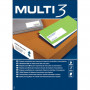 Multi3 tulostusetiketti 70 x 37 mm | Euro Toimistotukut Oy