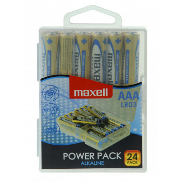 Maxell paristo LR03 (AAA) 24-pack box | Euro Toimistotukut Oy