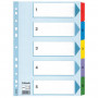 Esselte kartonkirekisteri Mylar 1-5 | Euro Toimistotukut Oy