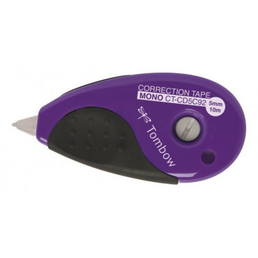Tombow korjaushiiri 5mm x 10m violetti | Euro Toimistotukut Oy