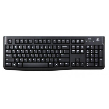 Logitech K120 näppäimistö yrityskäyttöön | Euro Toimistotukut Oy
