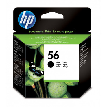 HP C6656AE mustesuihkuvärikasetti musta | Euro Toimistotukut Oy