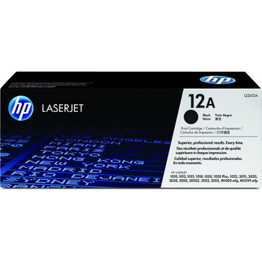 HP Q2612A värikasetti musta | Euro Toimistotukut Oy