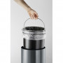 Durable poljinroskis 20 L metallia musta | Euro Toimistotukut Oy