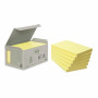 Post-it 655 ekologinen viestilappu keltainen 127 x 76 mm (6) | Euro Toimistotukut Oy