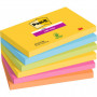 Post-it 655 Super Sticky Carnival värilajitelma 76 x 127 mm | Euro Toimistotukut Oy