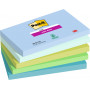 Post-it 655 Super Sticky Oasis värilajitelma 76 x 127 mm (5) | Euro Toimistotukut Oy