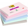 Post-it 655 Super Sticky Soulful värilajitelma 76 x 127 mm (6) | Euro Toimistotukut Oy
