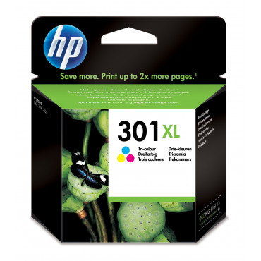 HP CH564EE (301XL) mustesuihkukasetti 3-väri | Euro Toimistotukut Oy