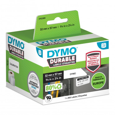 Dymo LabelWriter Durable kestotarrat 57 x 32 mm | Euro Toimistotukut Oy