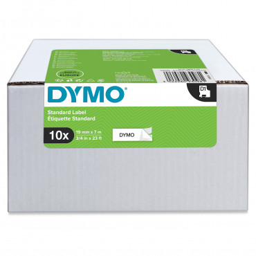Dymo tarrateippi 19 mm mu/va (10) | Euro Toimistotukut Oy