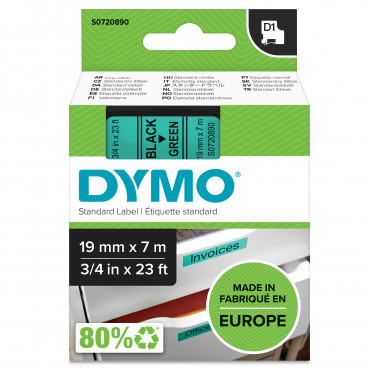 Dymo D1 tarrateippi 19 mm mu/vi | Euro Toimistotukut Oy