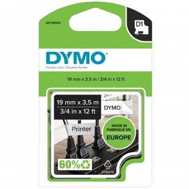 Dymo D1 tarrateippi 19 mm mu/va | Euro Toimistotukut Oy