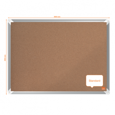Nobo Premium Plus korkkitaulu 60 x 45 cm | Euro Toimistotukut Oy