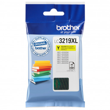 Brother LC3219XLY suurvärikasetti keltainen | Euro Toimistotukut Oy