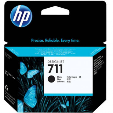 HP 711 mustesuihkukasetti musta | Euro Toimistotukut Oy