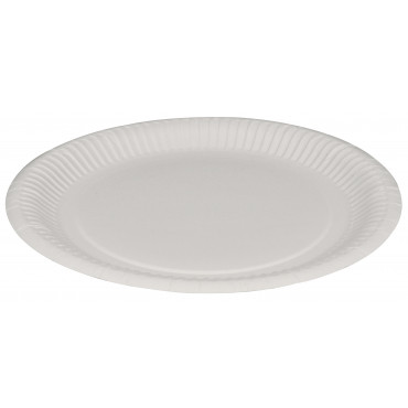 Abena  GASTRO paperilautanen 22,5cm economy valk. 50kpl | Euro Toimistotukut Oy