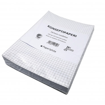 Konseptipaperi A4 7 x 7 mm | Euro Toimistotukut Oy