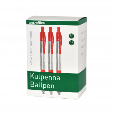 Kuulakynä Office 0,7 mm punainen | Euro Toimistotukut Oy