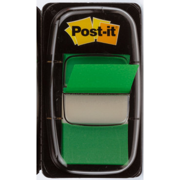 Post-it Index teippimerkki 680-3 vihreä | Euro Toimistotukut Oy