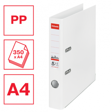 Esselte muovimappi No.1 Power A4/50 mm valkoinen | Euro Toimistotukut Oy