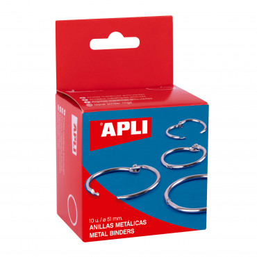 Apli sidontarengas metallia 51 mm (10) | Euro Toimistotukut Oy