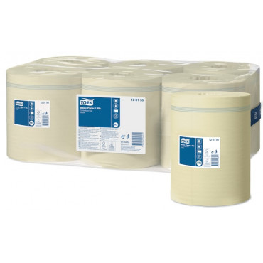 Tork Basic vetopyyhe keltainen M2 (6) | Euro Toimistotukut Oy