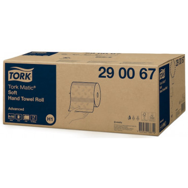 Tork Matic Soft rullakäsipyyhe H1 Advanced valkoinen | Euro Toimistotukut Oy