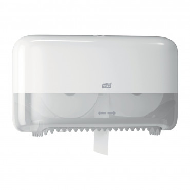 Tork Twin annostelija Mid-size hylsyttömälle wc-paperille T7 | Euro Toimistotukut Oy