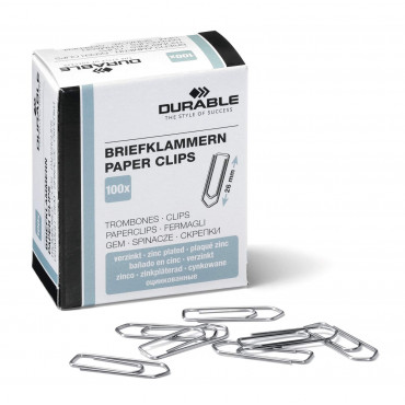 Liitin kirkas 26 mm (100) | Euro Toimistotukut Oy