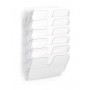 Durable Flexi Plus A4/6 seinäesiteteline kirkas vaaka | Euro Toimistotukut Oy