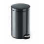 Durable poljinroskis 12 L metallia musta | Euro Toimistotukut Oy