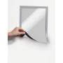 Duraframe A4 magneettikehys hopea (5) | Euro Toimistotukut Oy