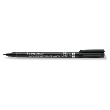 Staedtler  CD/DVD-merkkauskynä musta 0,4 mm | Euro Toimistotukut Oy