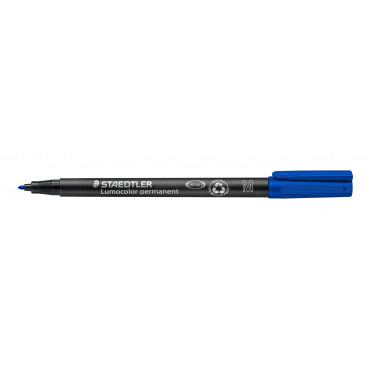 Staedtler Lumocolor M317 sininen 1,0 mm | Euro Toimistotukut Oy