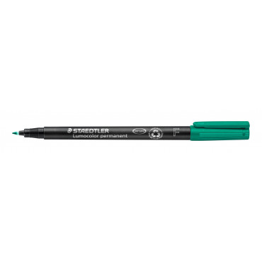 Staedtler Lumocolor F318 vihreä 0,6 mm | Euro Toimistotukut Oy