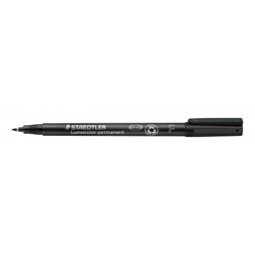 Staedtler Lumocolor F318 musta 0,6 mm | Euro Toimistotukut Oy