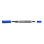 Staedtler Lumocolor 348 DUO huopakynä sininen 0,6 mm/1,5 mm | Euro Toimistotukut Oy