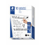 Staedtler Lumocolor 351B valkotaulukynä musta 2-5 mm viisto | Euro Toimistotukut Oy