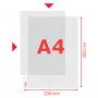 Esselte kansiotasku A4 115 my Heavy Duty (100) | Euro Toimistotukut Oy